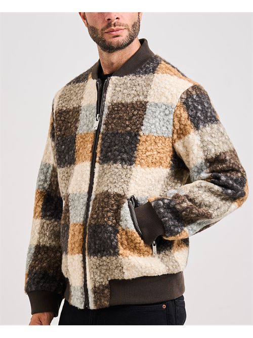 Giubbotto uomo Richmond X a blocchi di colore RICHMOND X | UXA25024GBFANT CHECK